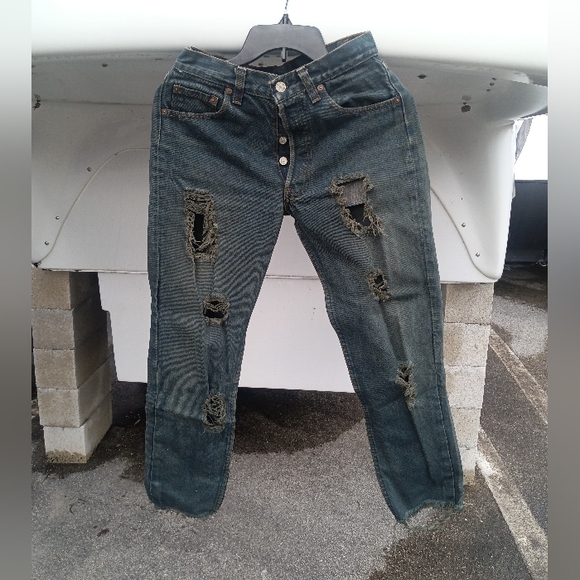 LEVI'S 501 VINTAGE 90'S BOUGHT AT URBAN OUTFITTERS SZ 36 small - Picture 1 of 4